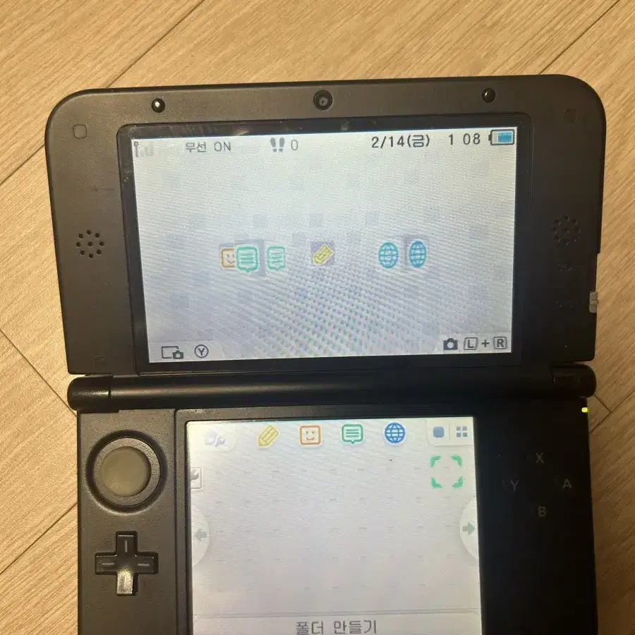 닌텐도 3dsxl 레드 기기단품