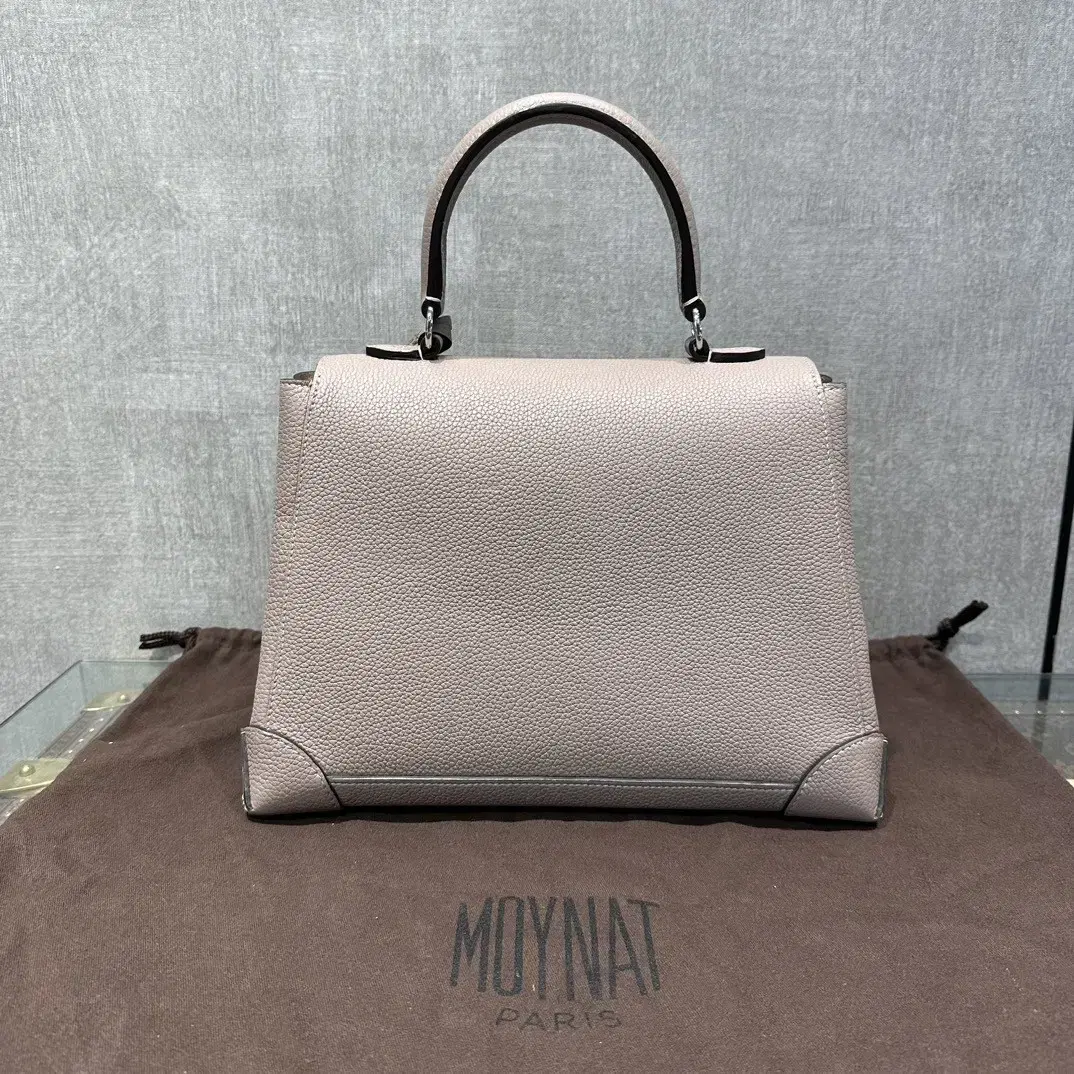 MOYNAT Limousine mm 그레이 실버 숄더 겸 크로스백