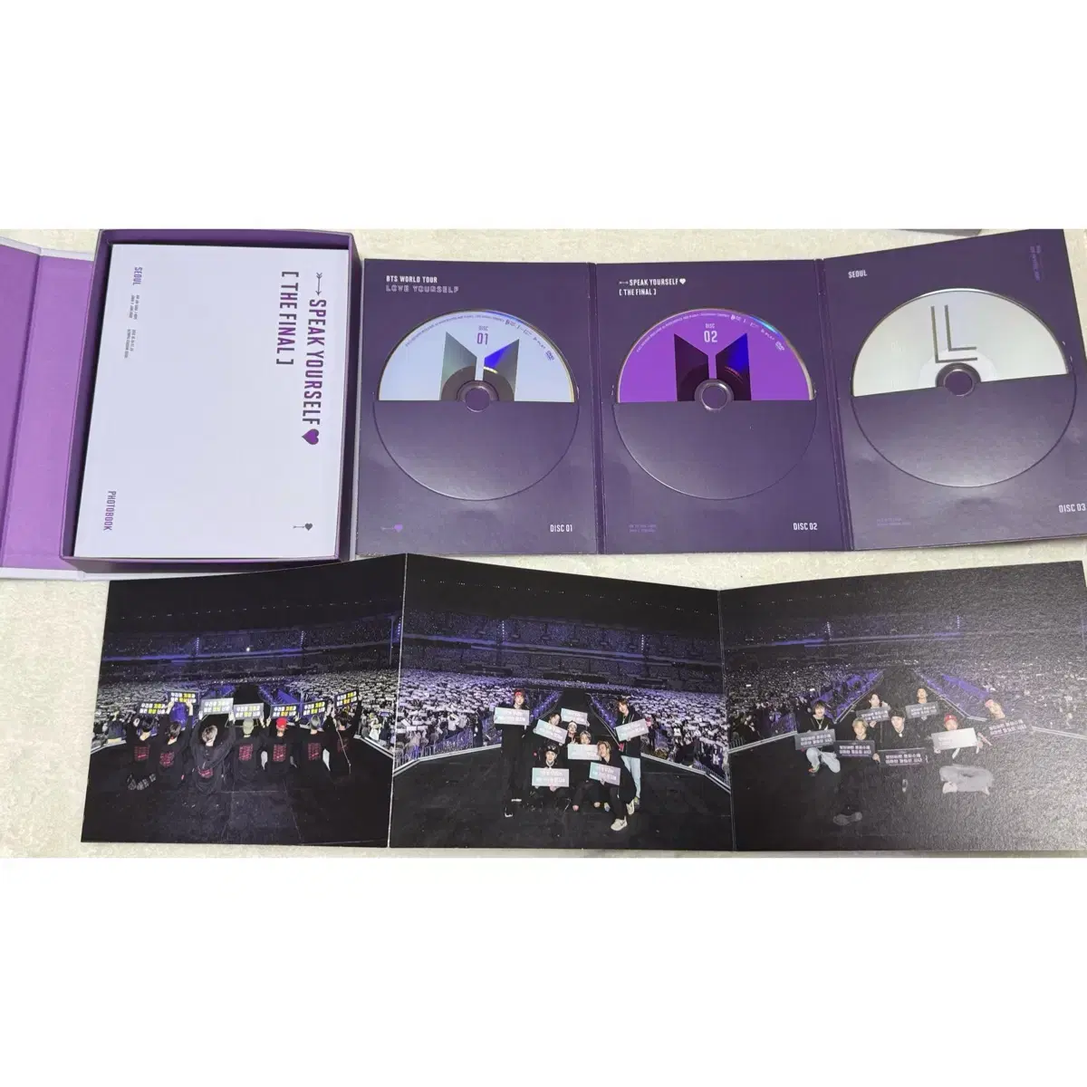 (일괄)BTS 방탄소년단 DVD 럽셀콘서울 스픽콘 메모리즈19/20