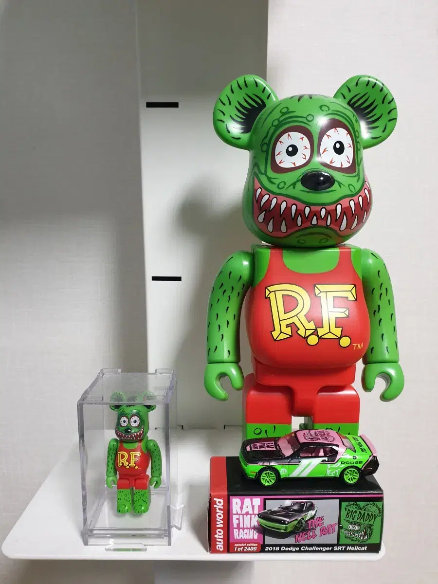 bearbrick ratfink dodge