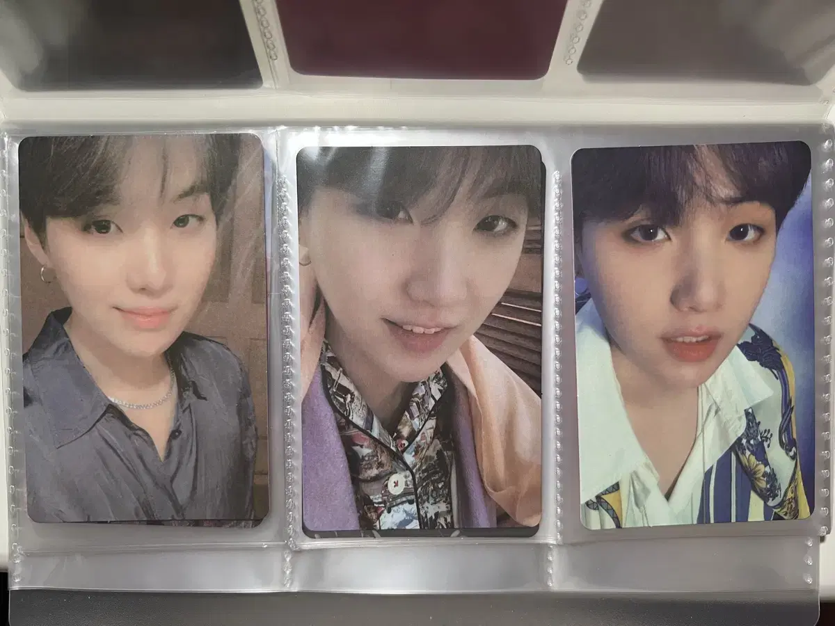 민윤기 슈가 BTS 포토카드 방탄
