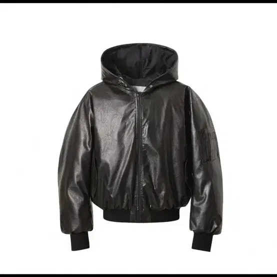 Playboi Carti leather bomber jacket