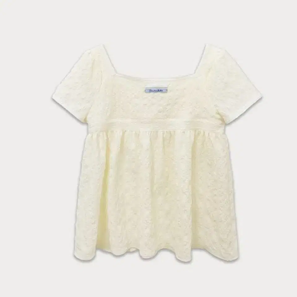 썸웨어버터 Sorbet Lace Blouse 블라우스 - Cream