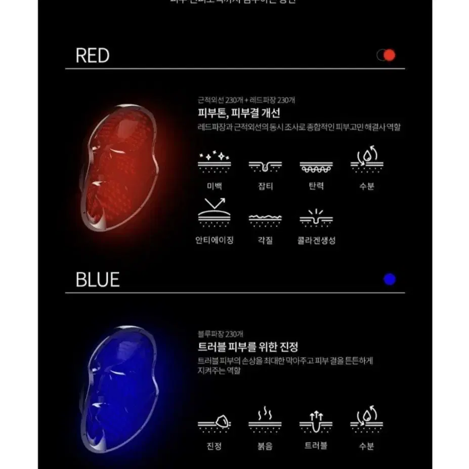 거의새것 셀리턴 블랙 마스크 상태최상