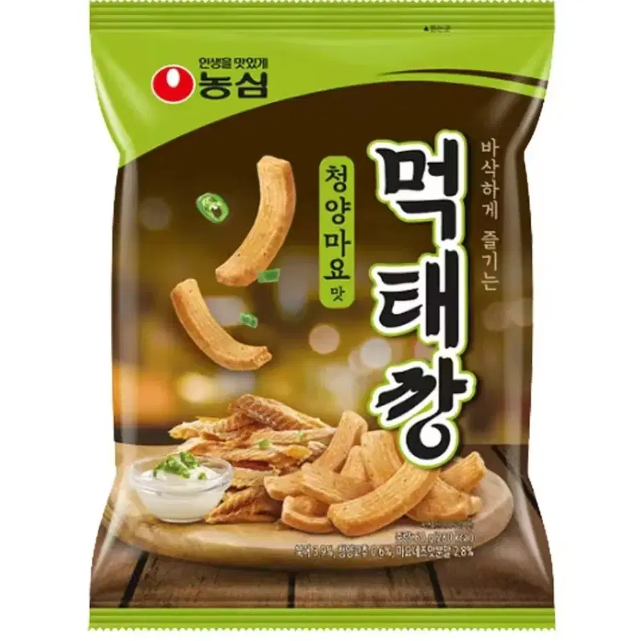 농심 먹태깡 청양마요맛 60g 16개