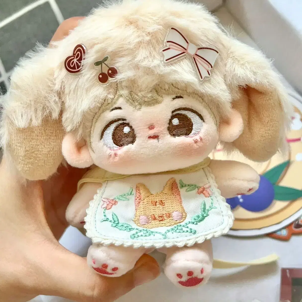 무속성 10cm 솜인형 작은콩