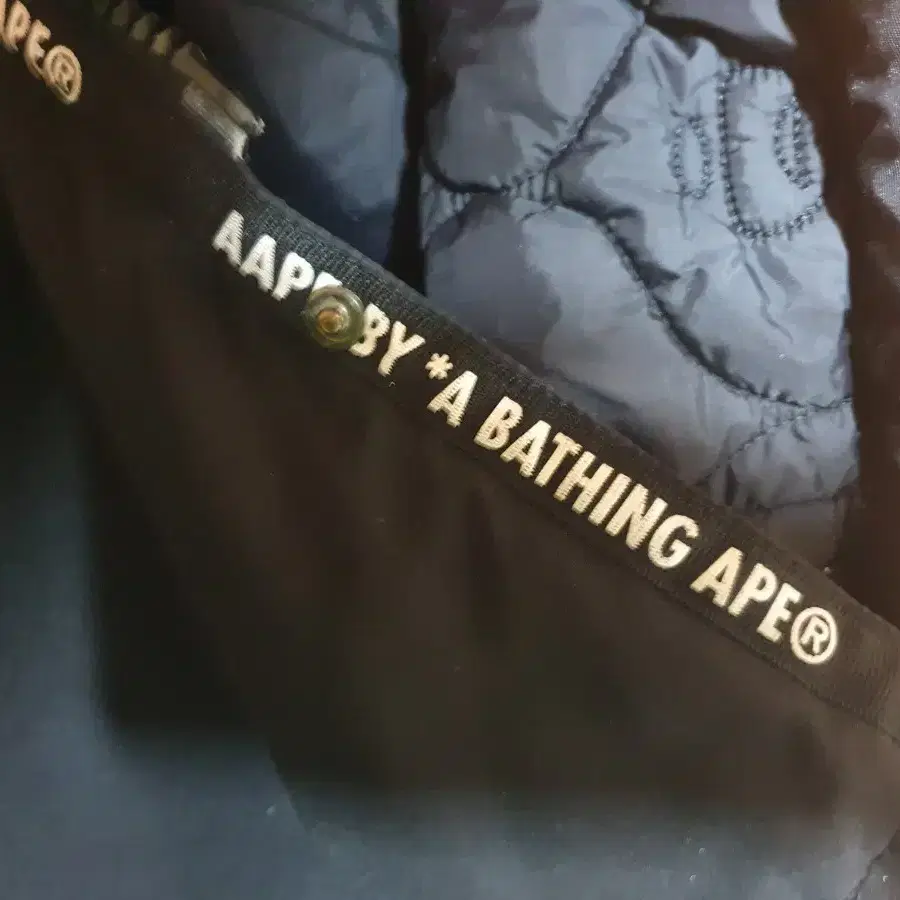 에이프 피쉬테일 파카 점퍼 95 100 베이프 A BATHING APE