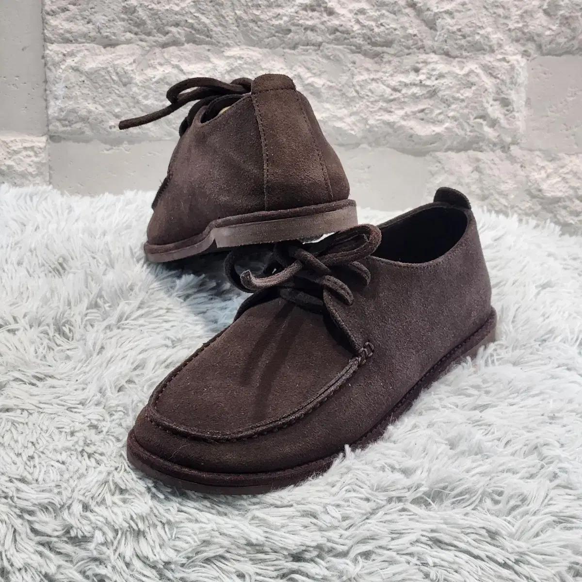 1e-5:LENTO. Mocca suede Shoes (소가죽) 230