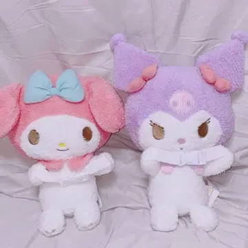 마이멜로디 쿠로미 봉제 인형 세트