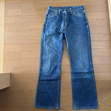 랭글러 m1770 데님 팬츠 부츠 컷