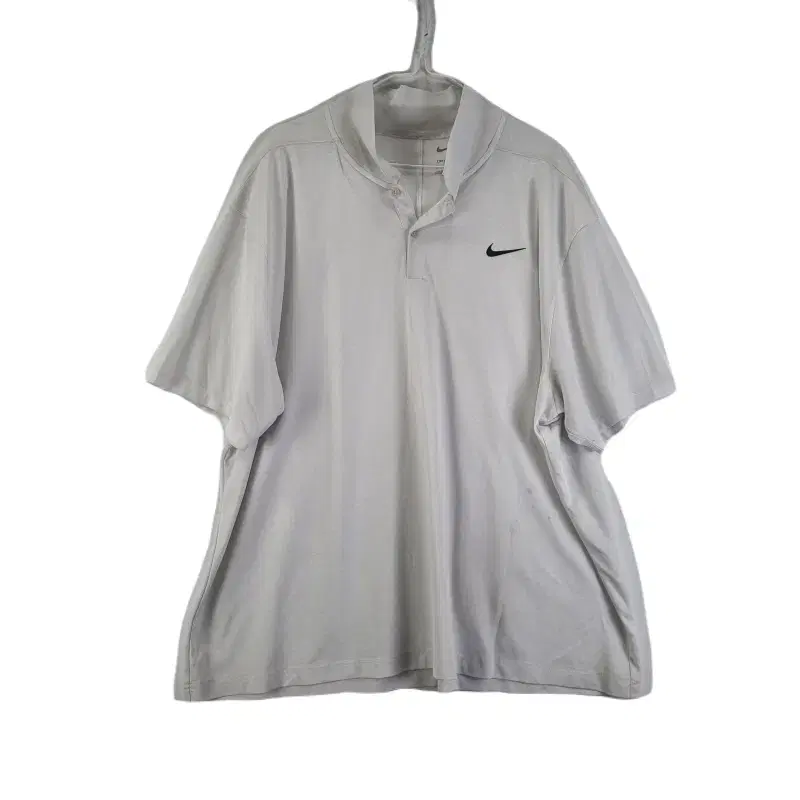 F6234 NIKE 남3XL 화이트 반팔 카라티셔츠/더크