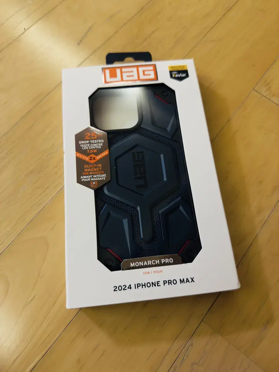 [UAG] 아이폰16 프로맥스 모나크 케블라 맥세이프 케이스 (블루)