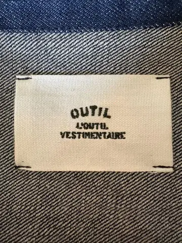 미사용 새상품 OUTIL 세컨드 타입 데님 자켓
