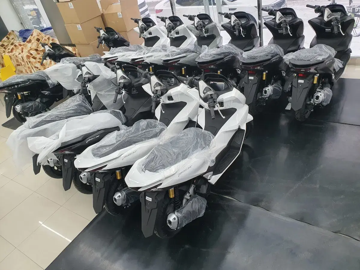 pcx25년식 신차 인수형리스 포르자350xmax300