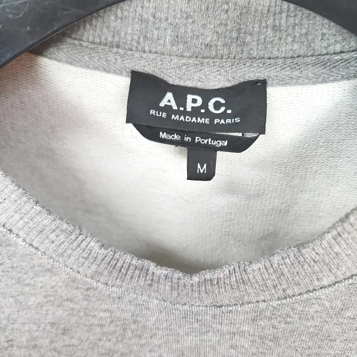 (M) A.P.C 아페쎄 남성 맨투맨 티셔츠