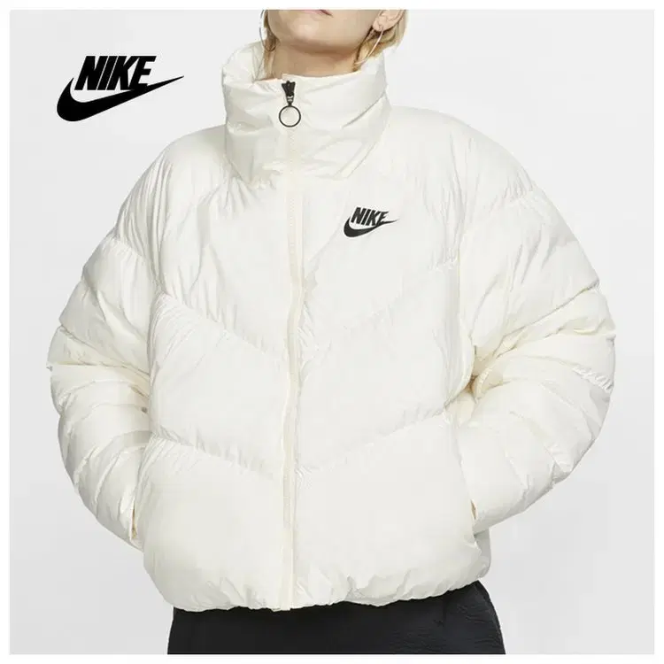 [여성 S, A급] 나이키(NIKE) 스테이트먼트 필 숏패딩