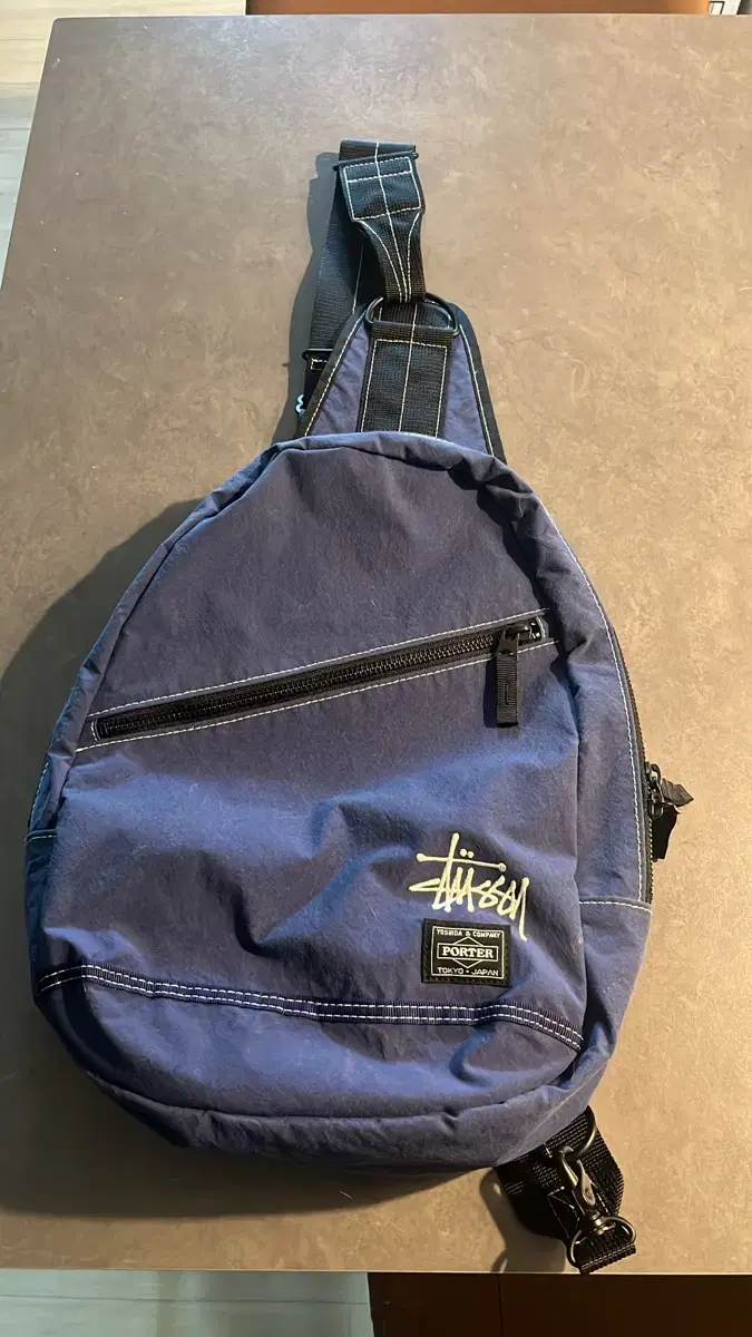 Stussy x Porter Body Bag Sling Bag Bloo