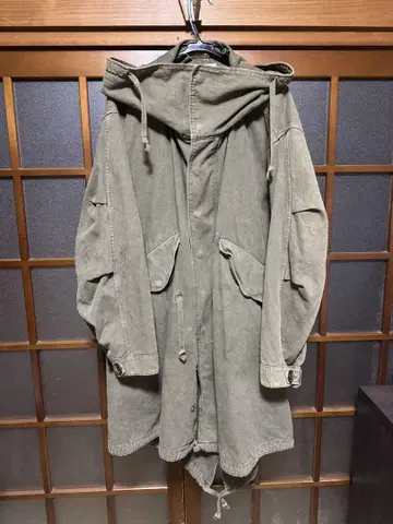 HERILL DUCK 1951 PARKA 모즈 코트 피쉬테일