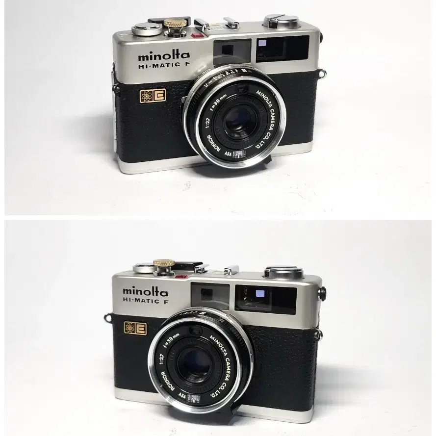 Minolta Hi-Matic F . A급 소형 필름 카메라