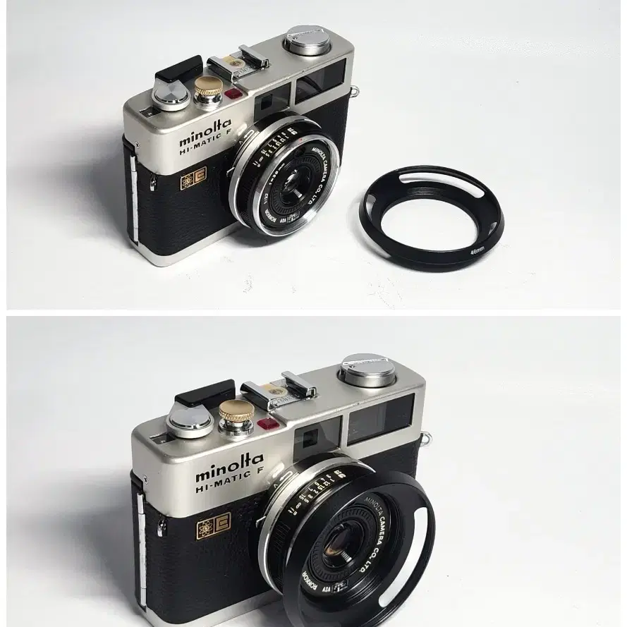 Minolta Hi-Matic F . A급 소형 필름 카메라