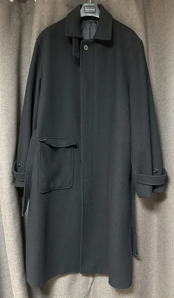 [M] 이얼즈어고 timeleap  coat black