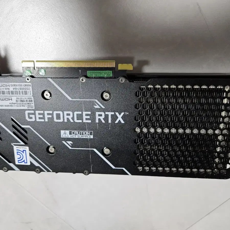 GALAX RTX3060 12GB 중고