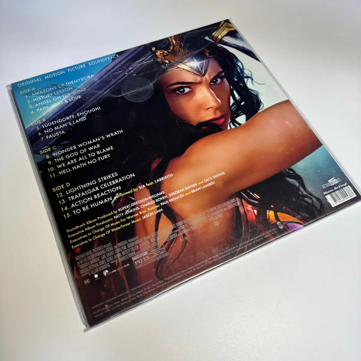 Wonder Woman 원더 우먼 2LP 바이닐 사운드트랙 영화음악