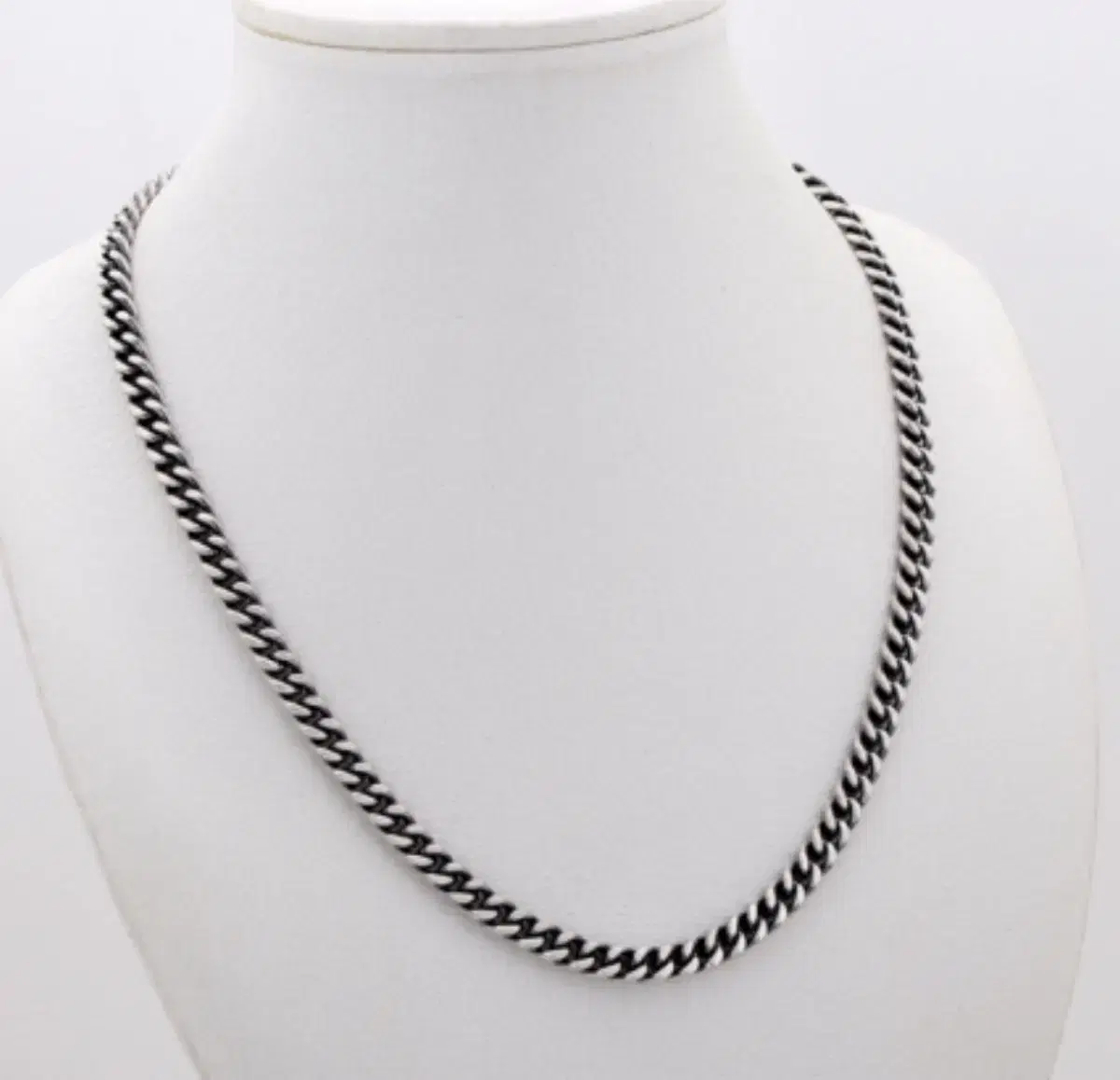 Silver 925, width 4.87mm, chain necklace, basic style~most popular~!!!