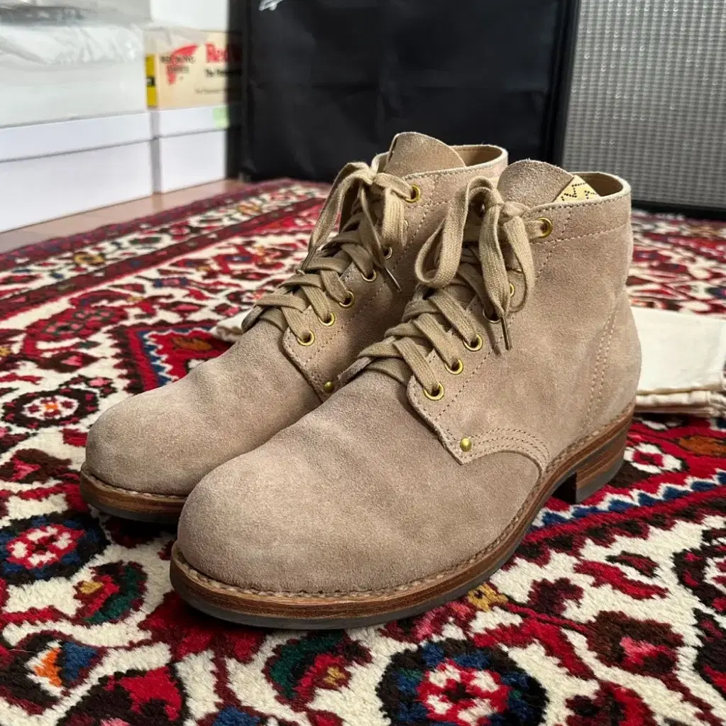 [M10]비즈빔20AW Brigadier Boots 브리가디어 샌드