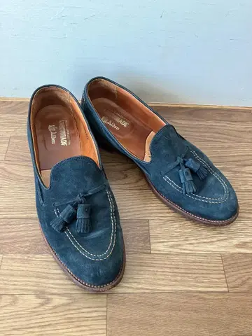 ALDEN 스웨이드 로퍼 36959 네이비 알든 10.5D