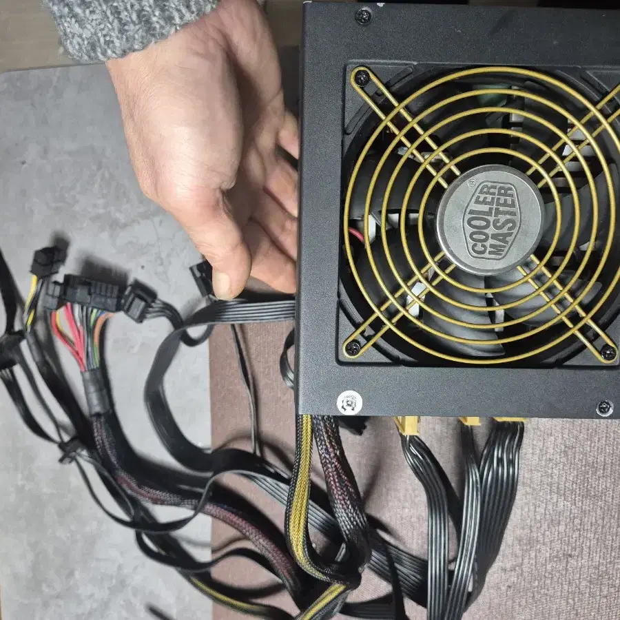 파워서플라이 600W 쿨러 마스터 사일런트 프로 골드