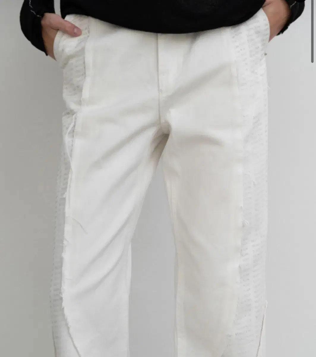 Matin Kim Curve Detail Pants s