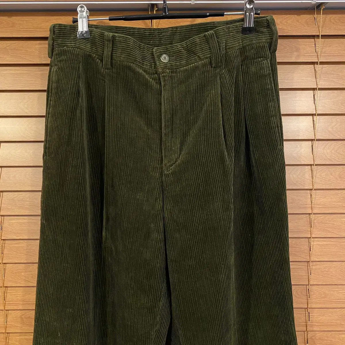 80-90s Old Uniqlo 코듀로이 투턱 팬츠 (29.5inch)