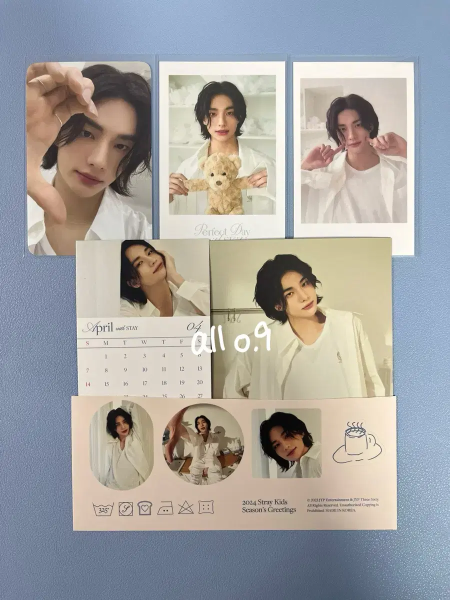 스키즈 2024 시그 일괄 판매 현진 리노 방찬 필릭스 창빈 아이엔