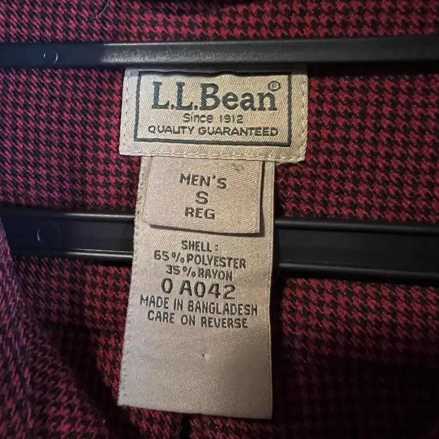 LL bean 하운드체크 남방