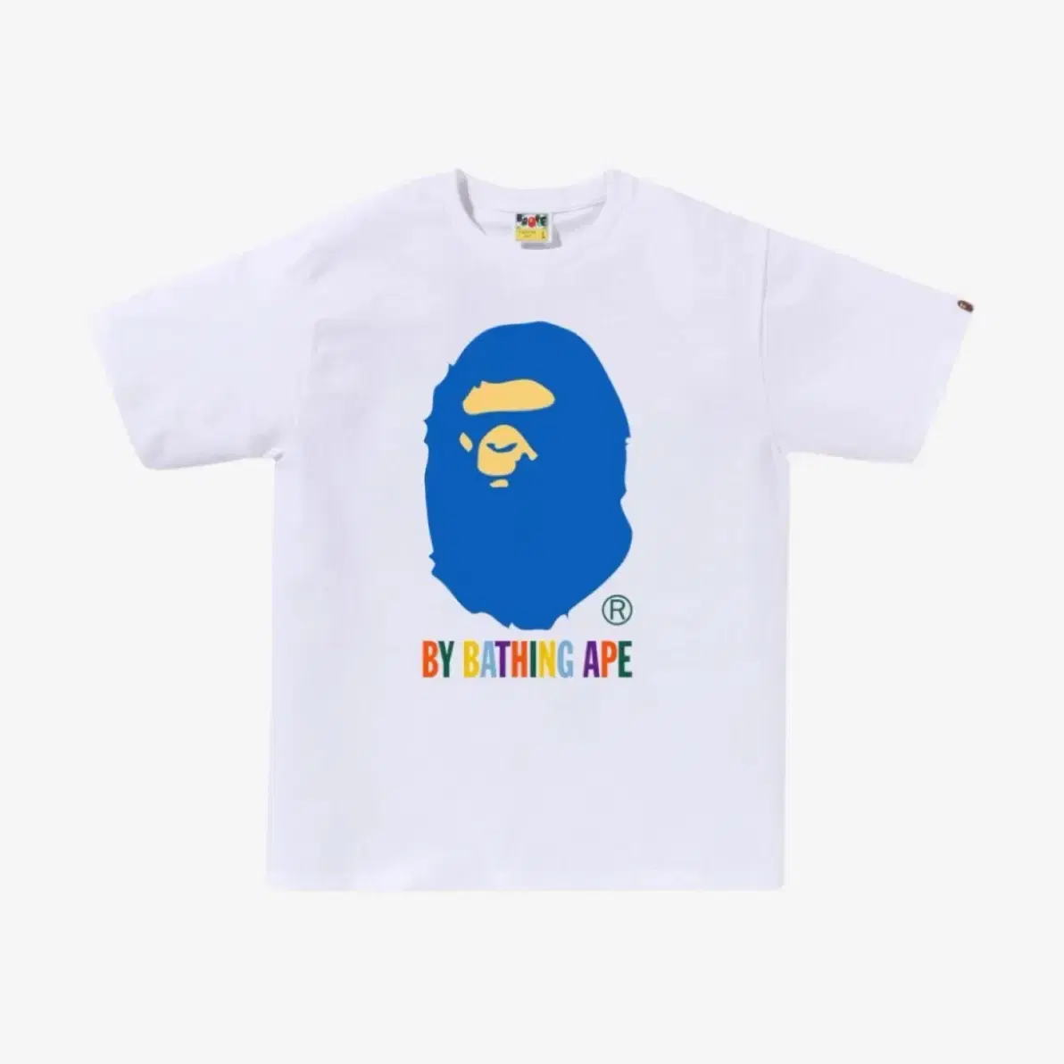 베이프 컬러 티셔츠 반팔 L Colors by Bathing Ape