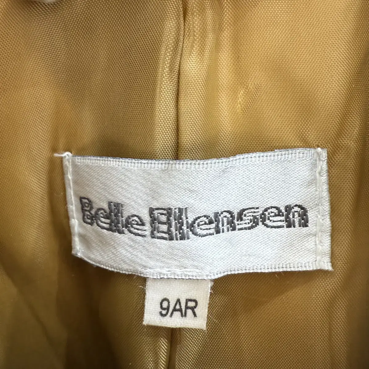 BELLE ELLENSEN 가죽 셔츠