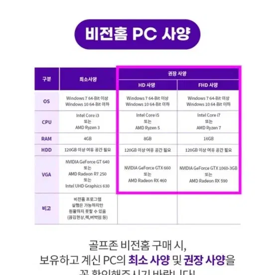 [골프존정품]골프존 비전홈(VISION HOME) 가정용 스크린골프 시뮬