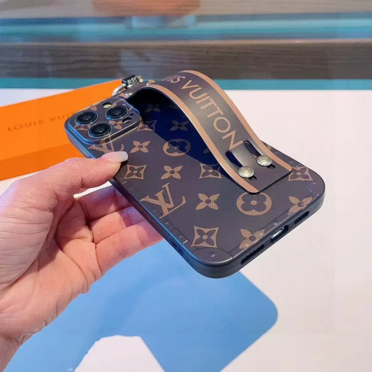 LOUIS VUITTON iPhone 13-15pro max핸드폰 케이스