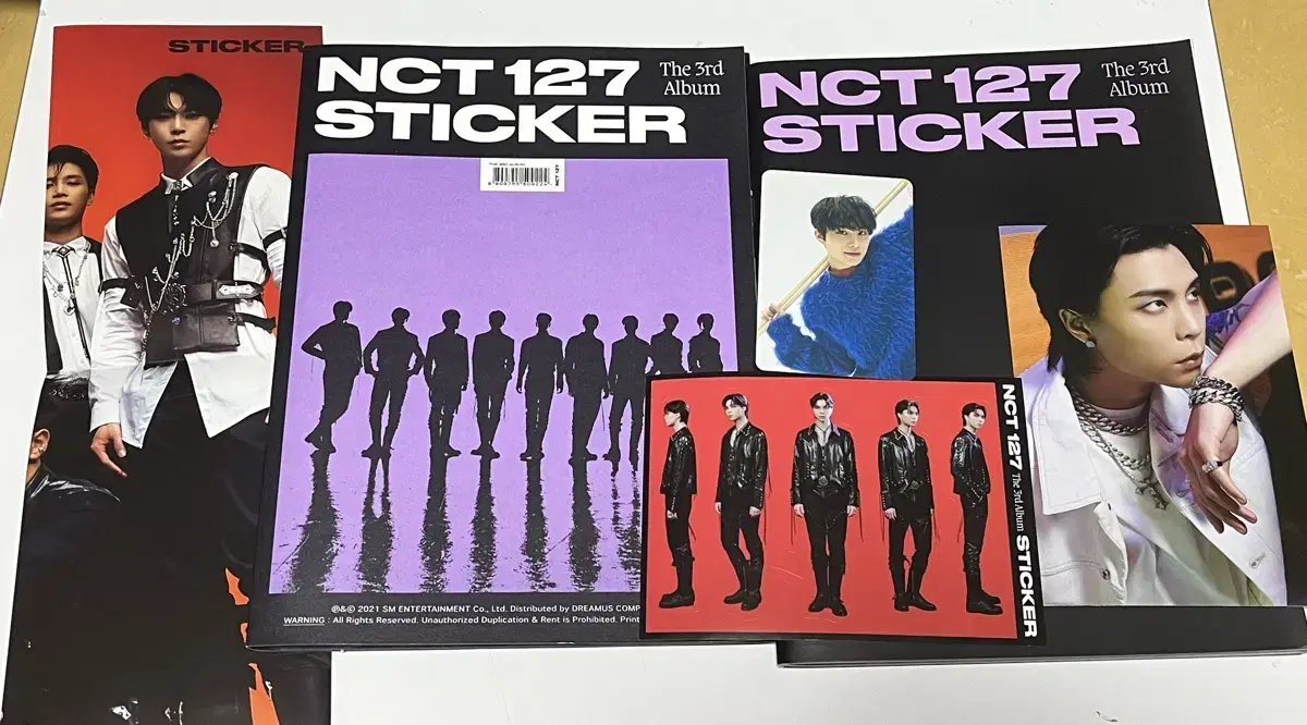 엔시티 127 Sticker 앨범 정규3집 스티커 버전 포토북