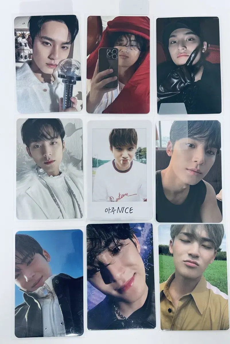 Quick sale) Seventeen photocard bulk sell (including Caratland mingyu )