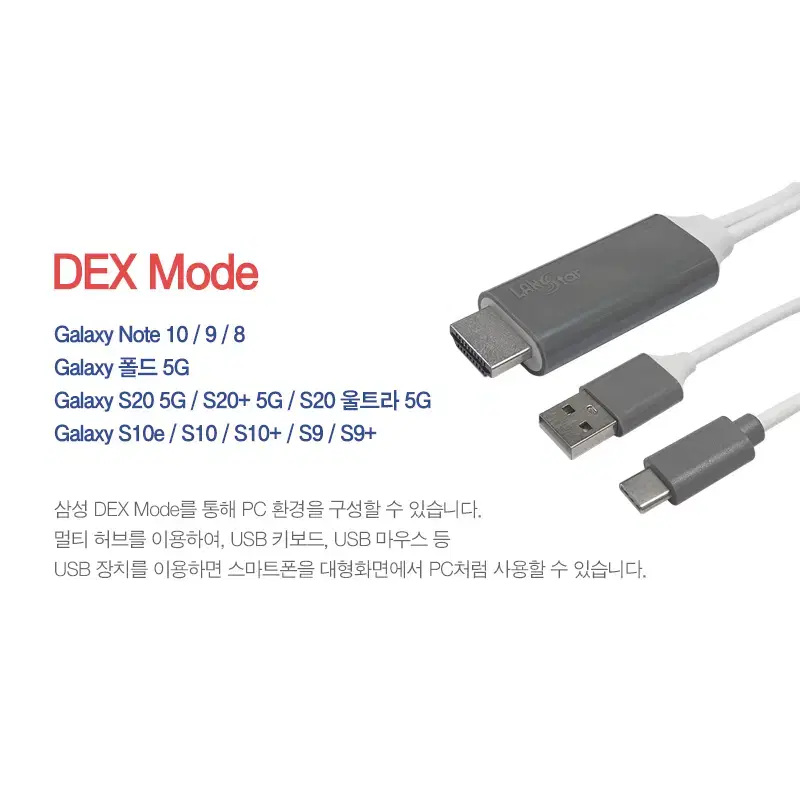 C타입 스마트폰 미러링 HDMI 케이블