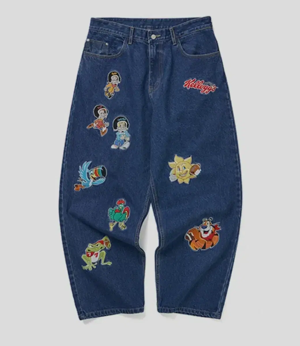 We Can Do It Kellogg's M-size denim pants