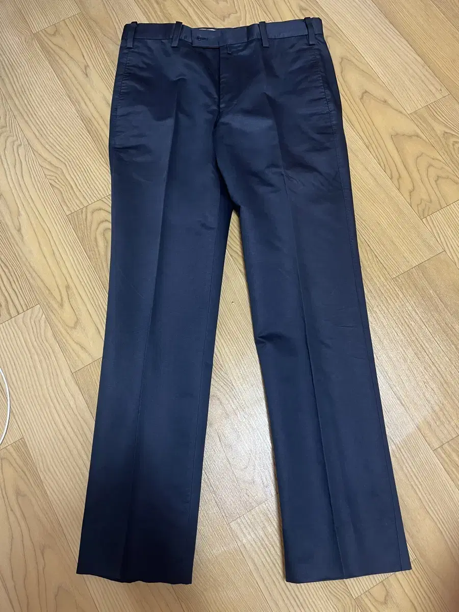 Paul Smith Mainline Satin Cotton + Linen Trousers 30 (32.5-33cm)