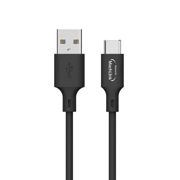 USB-A to C타입 고속 충전 데이터 케이블 2M 블랙