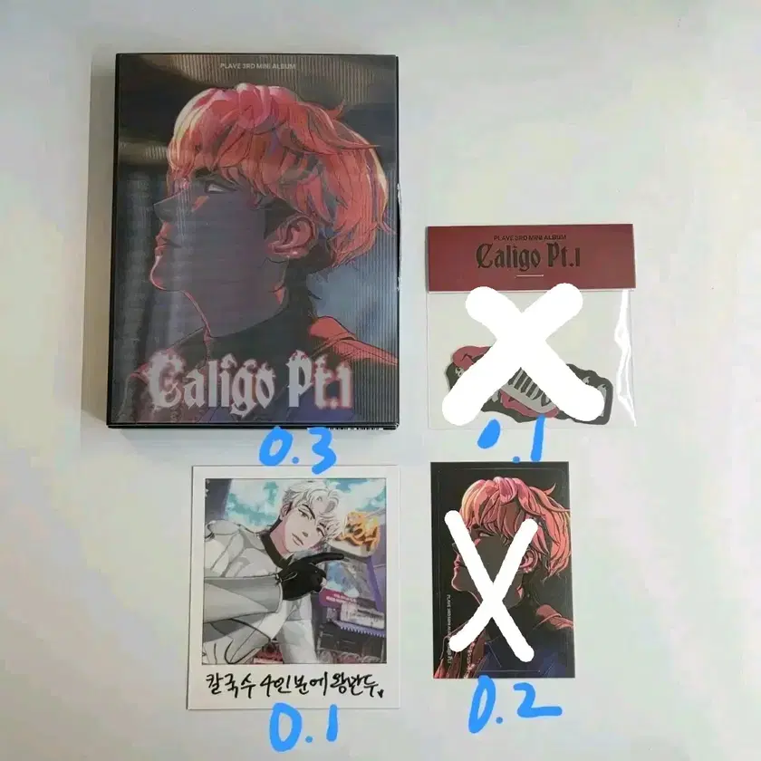 PLAVE Eunho ウノ　Caligo Pt.1 トレカ　セット 5Pcs/Set Kpop PLAVE Caligo Pt.1 3rd Mini Album Photocards