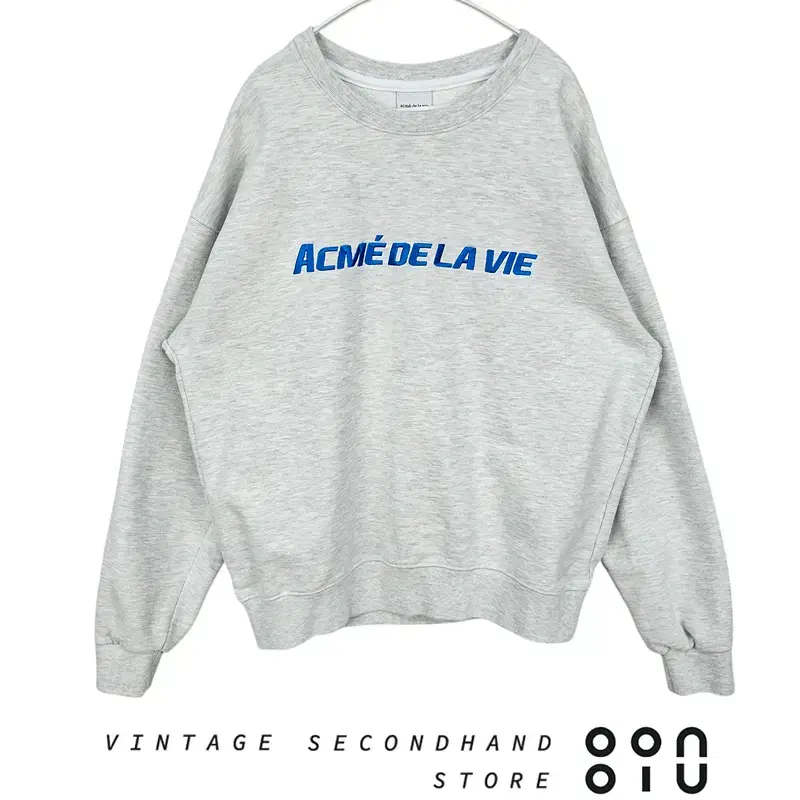 [2] ACME DE LA VIE 아크메드라비 오버핏 맨투맨 티셔츠