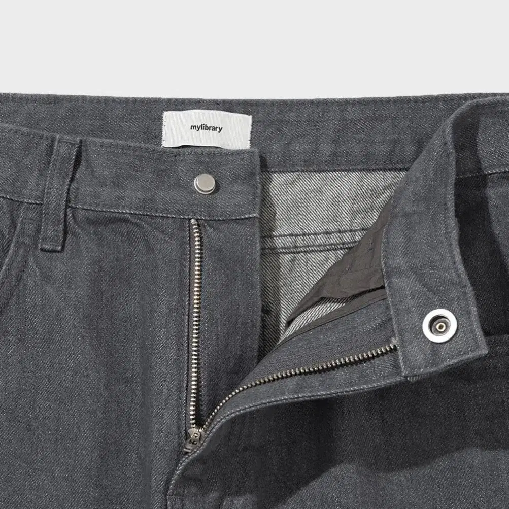 마이라이브러리 302 [Wide Selvedge Denim - Gray]