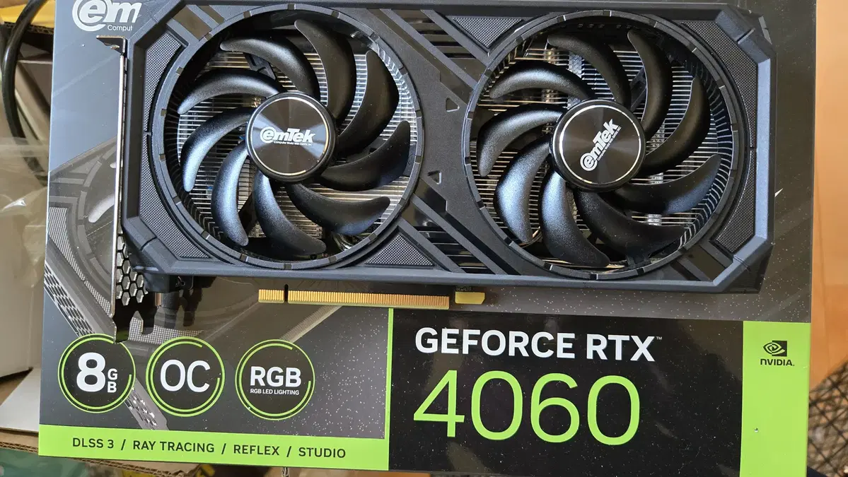 이엠텍 RTX 4060 STORM X Dual OC D6 8GB