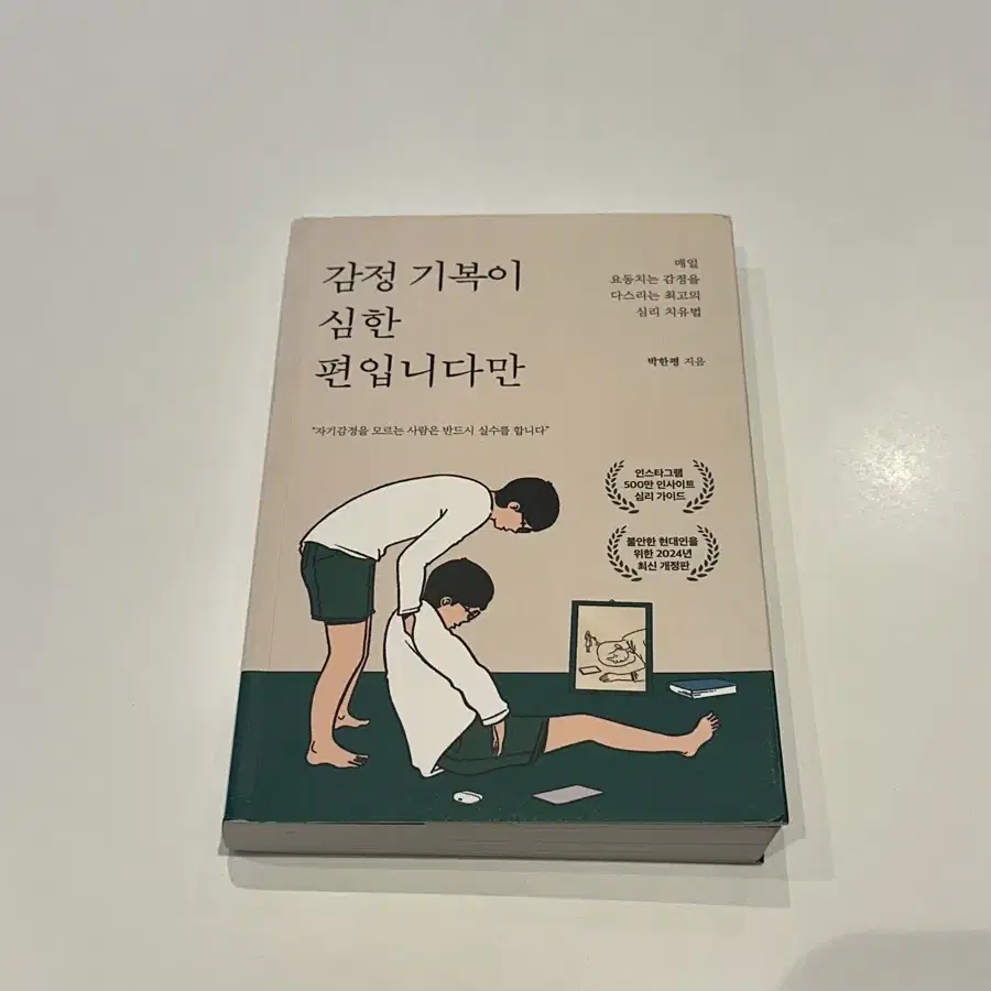 책 도서 판매 감정 기복이 심한 편입니다만 - 박한평